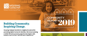 A crop of the 2019 Housing Catalyst annual report