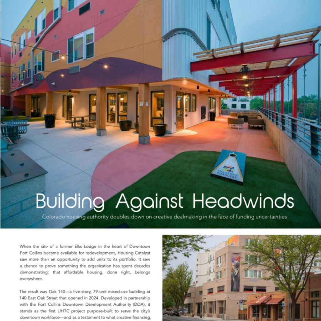 image of Oak 140 and the affordable housing news article